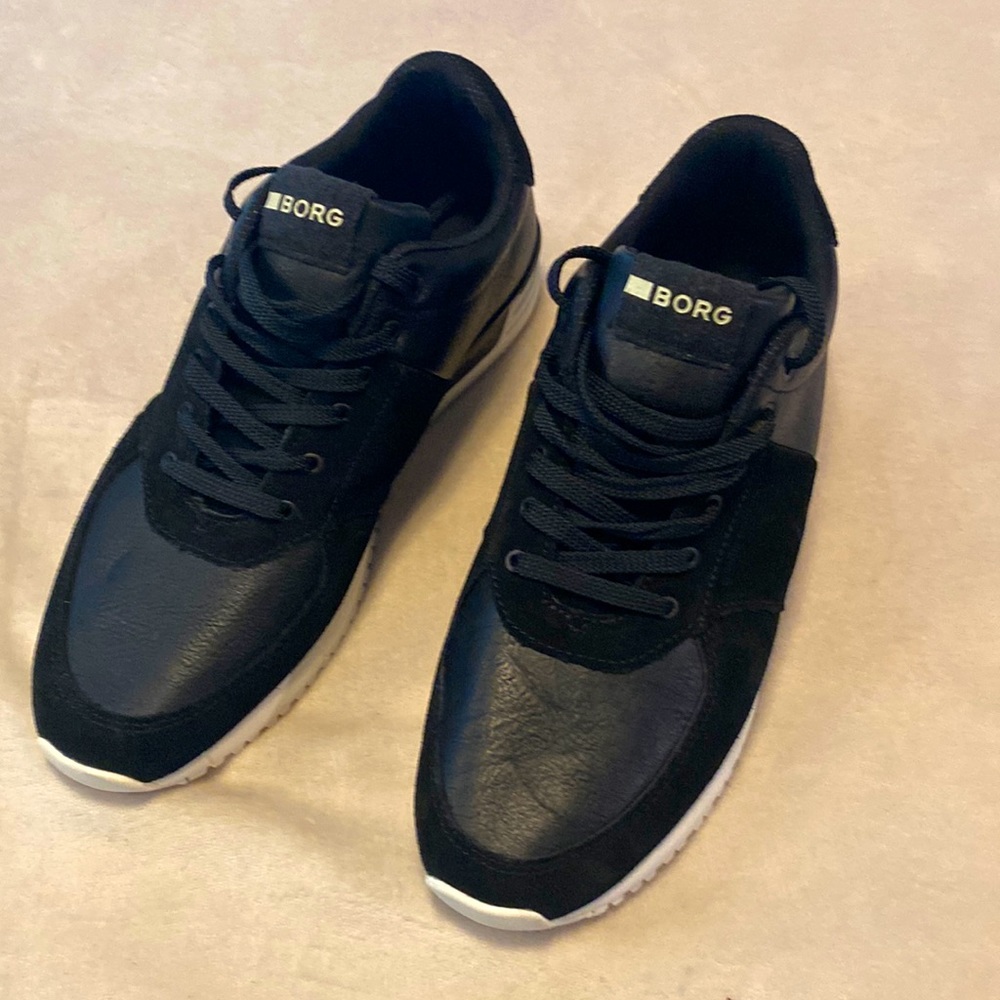 Brand New BJORN BORG Leather and Suede Sneakers M:10/EU:44
